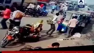 CCTV: Truck rams into bus in Dausa, Rajasthan