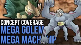КОНЦЕПТУАЛЬНОЕ ОБСЛУЖИВАНИЕ Мега Мачампа и Мега Голема (Pok&eacute;mon Omega Ruby и Alpha Sapphire)