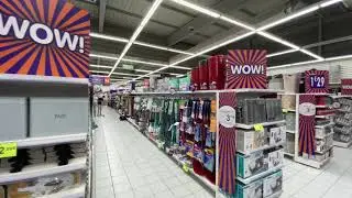 Visite du magasin B&M de Montpellier avant ouverture