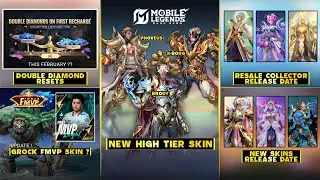 NEW SKIN X-BORG BRODY PHOVEUS, DOUBLE DIAMOND RESETS, RESALE MELISSA COLLECTOR - Mobile Legends