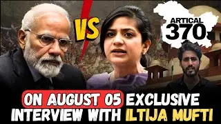 #Breaking statement of PDP-Iltija Mufti on current situation of #jammukashmir.