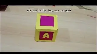 DIY Letter Box #redangels #diy #diycrafts #diycraft #art #crafts #teamhilas #decoration