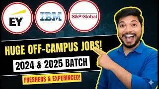EY & S&P Global Hiring Now! 😍 NO EXPERIENCE REQUIRED (Any Graduate)