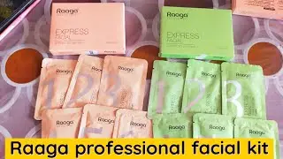 Raaga professional express facial kit review || Raaga express facial || Raaga facial step by step