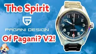 Spirit of Pagani?  Pagani Design PD1717 V2 Unboxing #longines #homagewatch