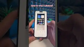 HOW TO CROP A PICTURE ON IPHONE 16 PLUS? #tutorial #ios #appleiphone #iphone16plus #fyp #viralvideo