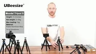 The UBeesize Desktop Tripod Series Introduction