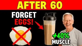 FORGET EGGS! After 60, THIS Protein Increases Muscle Mass by 40%! | Healthy Aging Tips