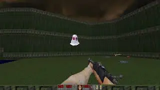 doom lostsoul  pac man inspired ghost made out of clay then pixelated