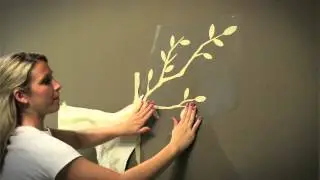 Wall Decal Tips   Installing Large Wall Decals