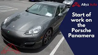 Start of work on the Porsche Panamera