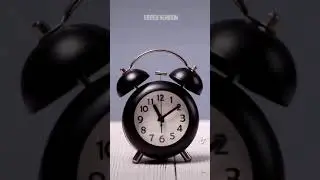 Simple time passing clock stop motion