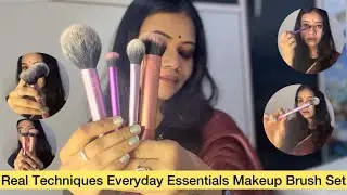 MUST HAVE Makeup Brush Set- @realtechniques Everyday Essentials Makeup Brush Set Review