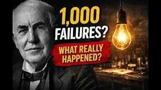 The REAL Reason Thomas Edison Failed 1000 Times