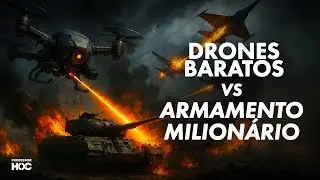 FIM DOS TANQUES E CA&Ccedil;AS? A ASCENS&Atilde;O DOS DRONES NA GUERRA MODERNA I Professor HOC