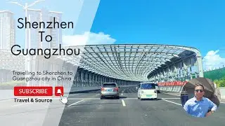 Highway Travelling to Shenzhen to Guangzhou city in China 4K 2024