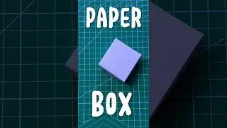 How to make origami box for small items | diy cool paper box tutorial