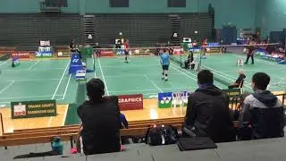 2019 BWF US Challenge Kevin Barkman vs Maxime Moreels