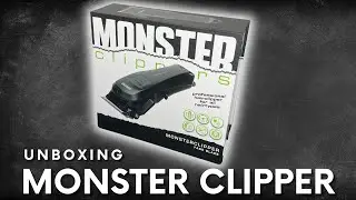 Unboxing Monster Clipper - Haarschneidemaschine Kabellos zum Faden und Übergänge perfektionieren