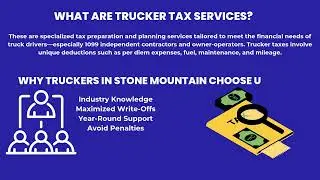 Trucker Tax Services in Stone Mountain | DOT & 1099 Experts
