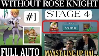 Lords Mobile limited challenge darkness calls stage 4 full auto |Dark follower stage 4|Jonas stage 4