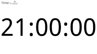 21 Hour Countup Timer