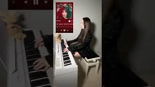 Sia &ldquo;Snowman&rdquo; cover piano 🎹💓 Part 2🙃 Notes 🎵 #primamimo