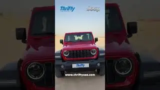 Try the Jeep Wrangler with Thrifty! #thrifty #uae #dubai #abudhabi #carrental