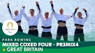 #ParaRowing Glory! 🇬🇧 GB Wins Pr3Mix4 Final at #Paris2024 🏆