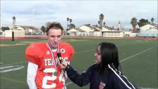 U16 Team BC: Ben Robinson post-game versus San Jose Hit Squad