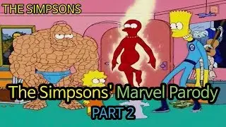 The Simpsons' Marvel Parody - PART 2