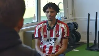 Ethan Williams on his loan move to Cheltenham