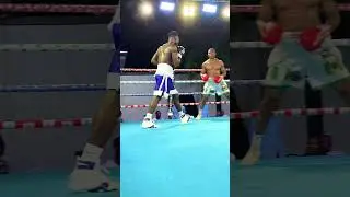 Tyson kill&rsquo;s🇳🇬power on display-lands big shots on Dana Kofi🇬🇭#daringsidereports #boxing #trends