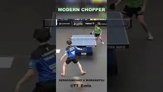 Modern Chopper          #muramatsu #defense #pingpong #shorts #tabletennis #ttbl #dyn