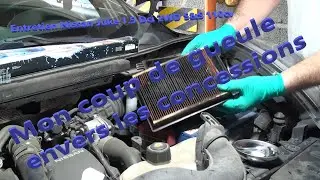 Entretien Nissan Juke 1,5 DCi 2DW 110cv, Mon coup de gueule envers les concessions