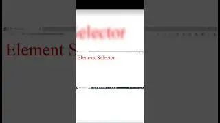 CSS Selectors | Class - 2 Part - 2 | #shorts #coding