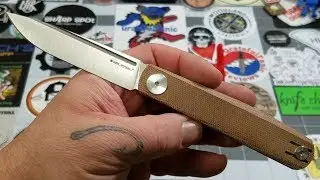 Real Steel Gslip-Micarta Knife Center Exclusive