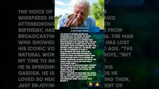 😱David Attenborough FINAL GOODBYE!