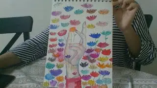the flower garden