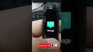 Waterproof smart band M5 #shorts #gadgetsdunya