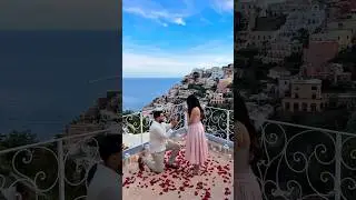 She Said YES! Surprise Proposal in Positano, Italy ❤️ #untilifoundyou #love