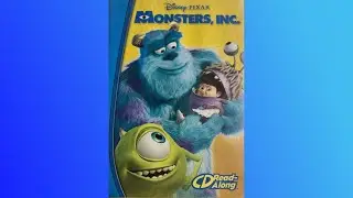 👀Disney-Pixar Monsters Inc. CD- Read Along (English / French)