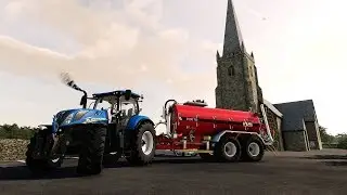 Spreading slurry Long Draw Fs19