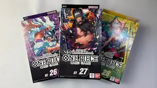 Opening Starter Decks ST26 ST27 ST28 l One Piece TCG
