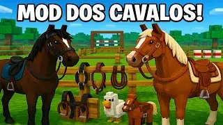 O MELHOR MOD DE CAVALOS para Minecraft! 🐴 | Tudo sobre o SWEM