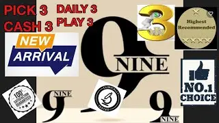 JUNE! 2021 NEW! PICK 3, CASH 3, PLAY 3, DAILY 3 STRATEGY! MUST SEE!!