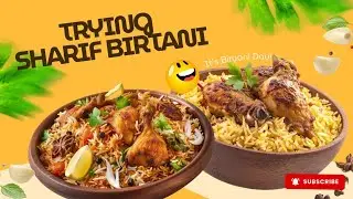 Trying Sharif Biryani|Review time|with kidos|fun and Enjoy 😉 