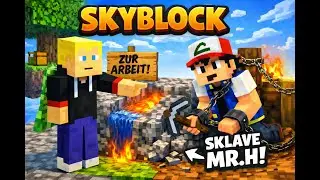 Minecraft Skyblock, aber ich versklave Mr.H - Minecraft Skyblock Folge 1 Stream Highlights