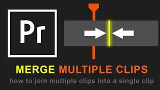 How To Merge Multiple Clips In Premiere Pro (when Merge Clips... grayed out)