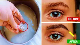 How to Grow Thick Eyebrows Using Rice Water